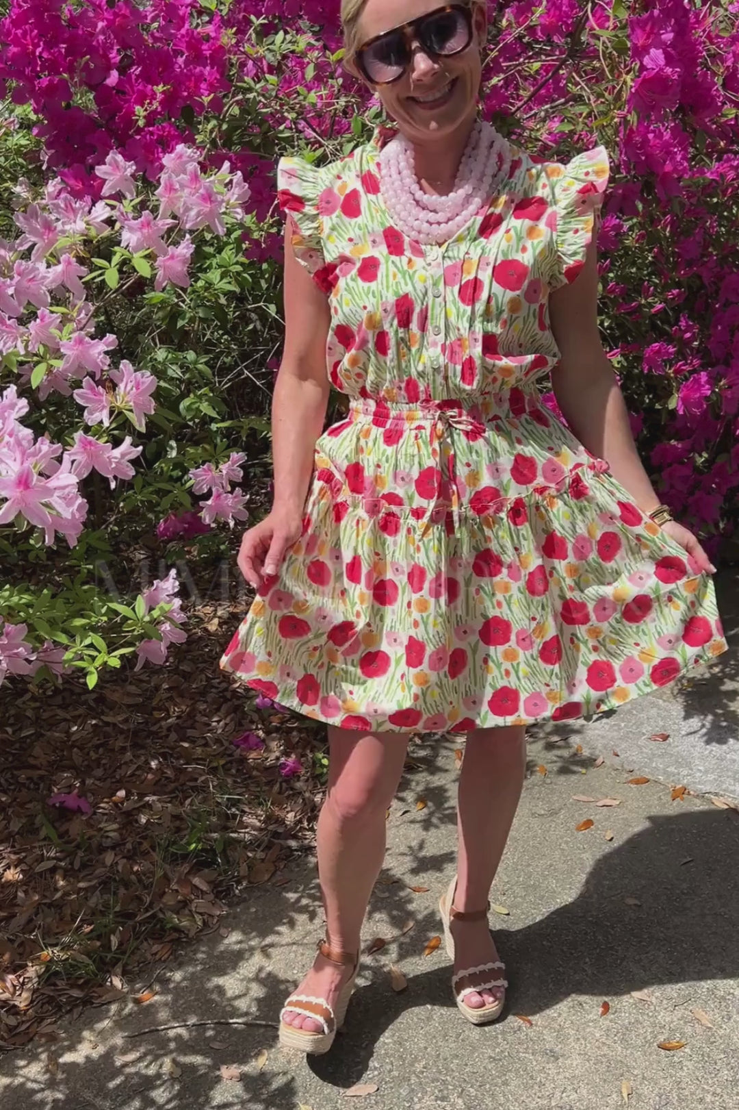 Karla dress, red