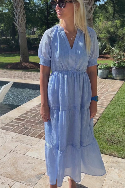 Meryl dress, blue