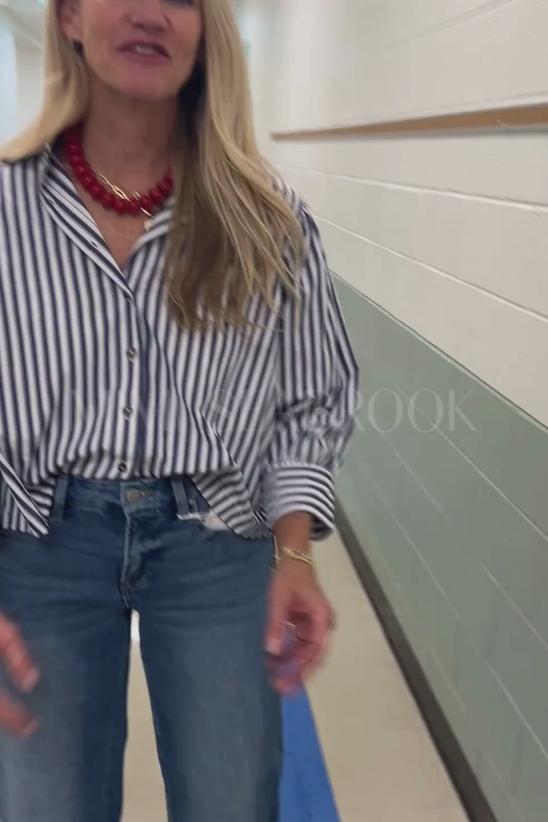 Bassett top, navy