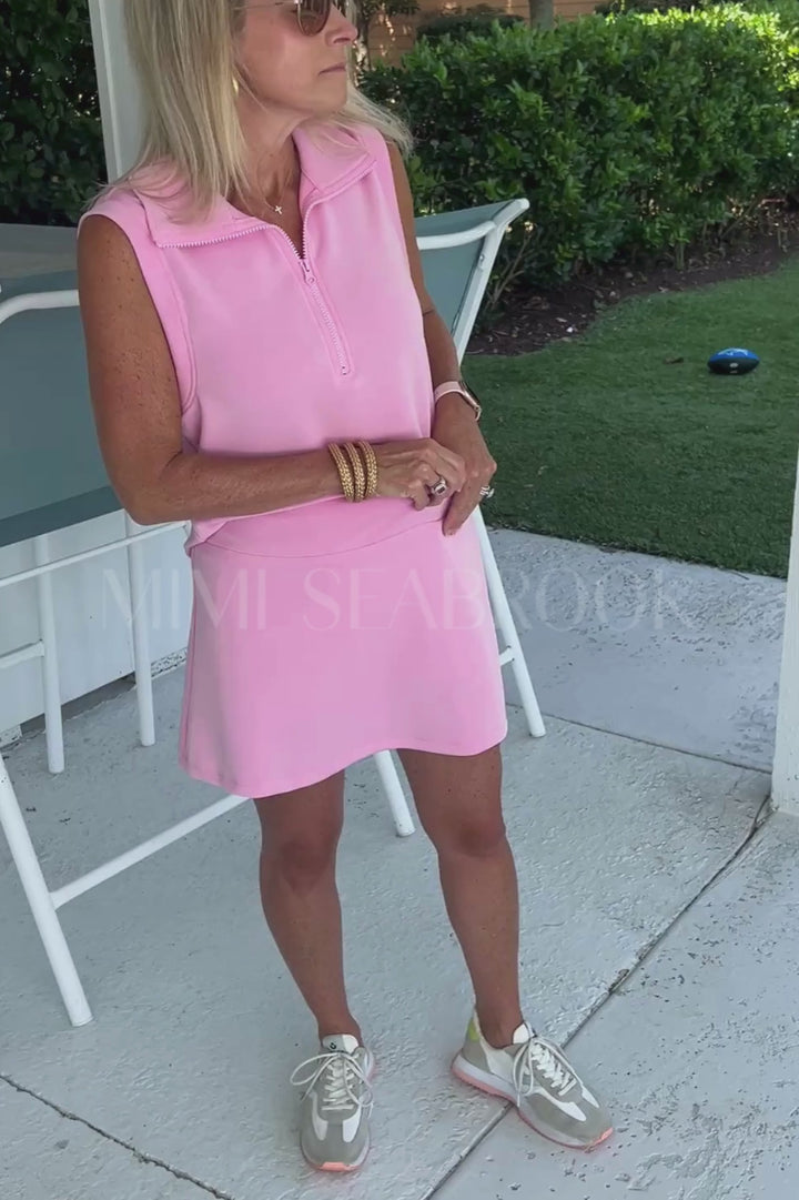 Sarah skort, pink