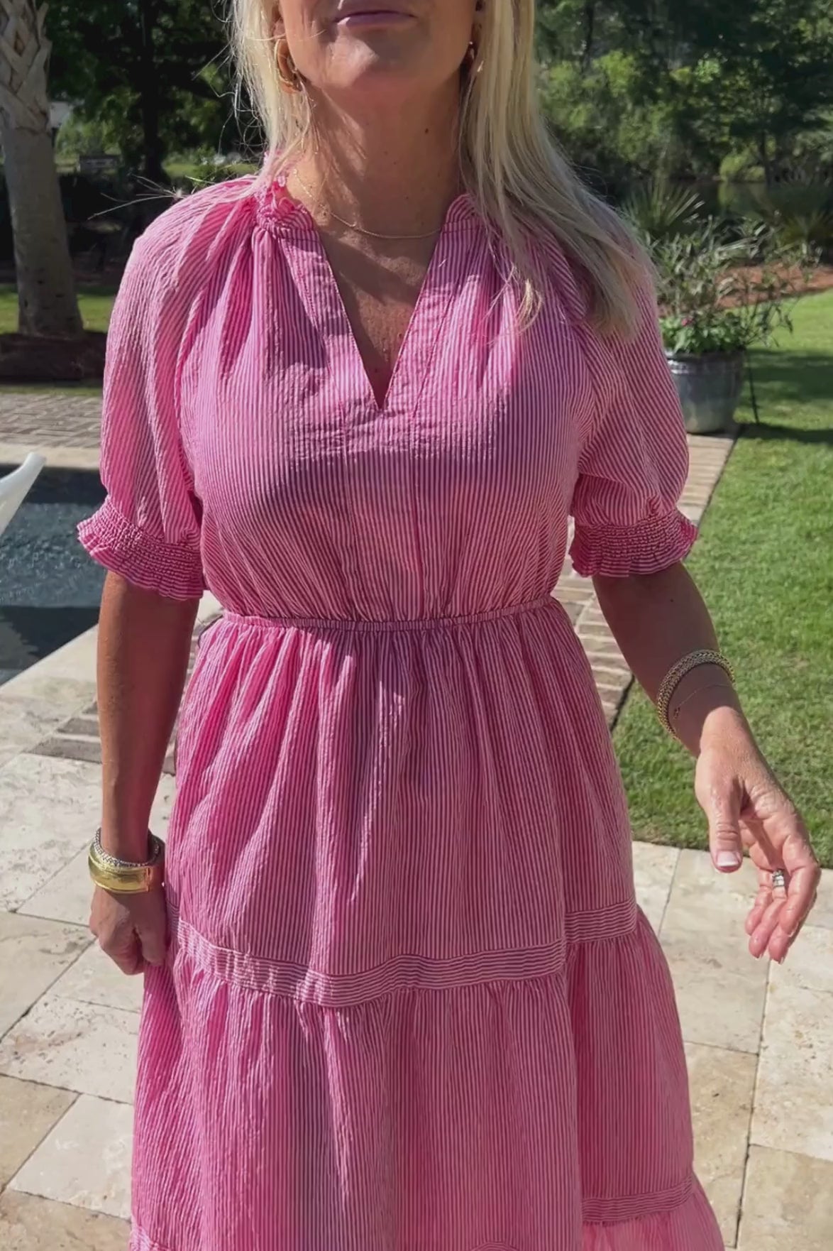 Meryl dress, pink