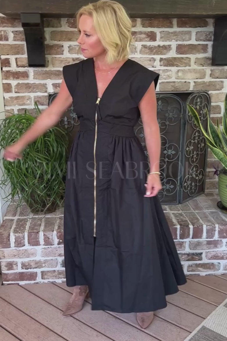 Analia dress, black