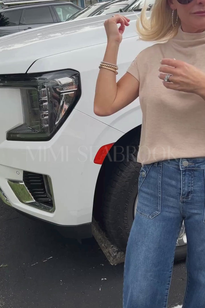 Kalei top, oatmeal