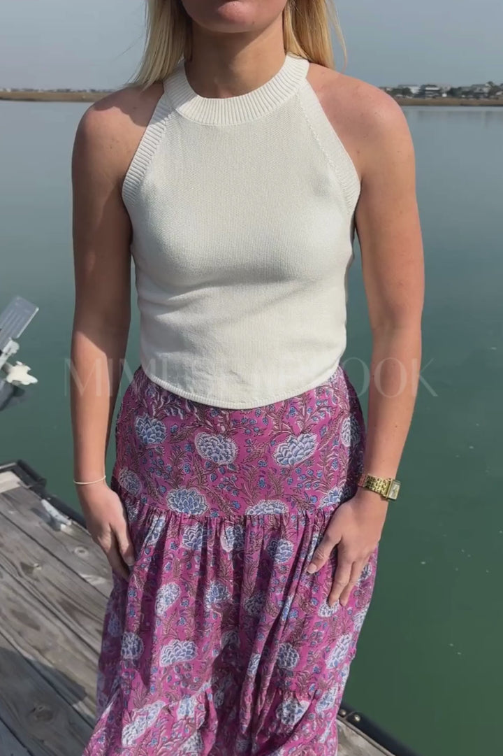 Murphy skirt, purple