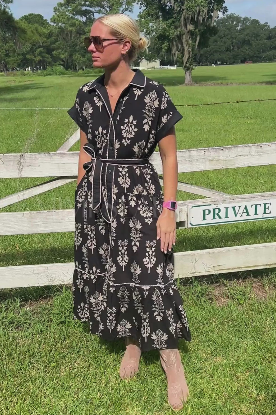 Elsa dress, black