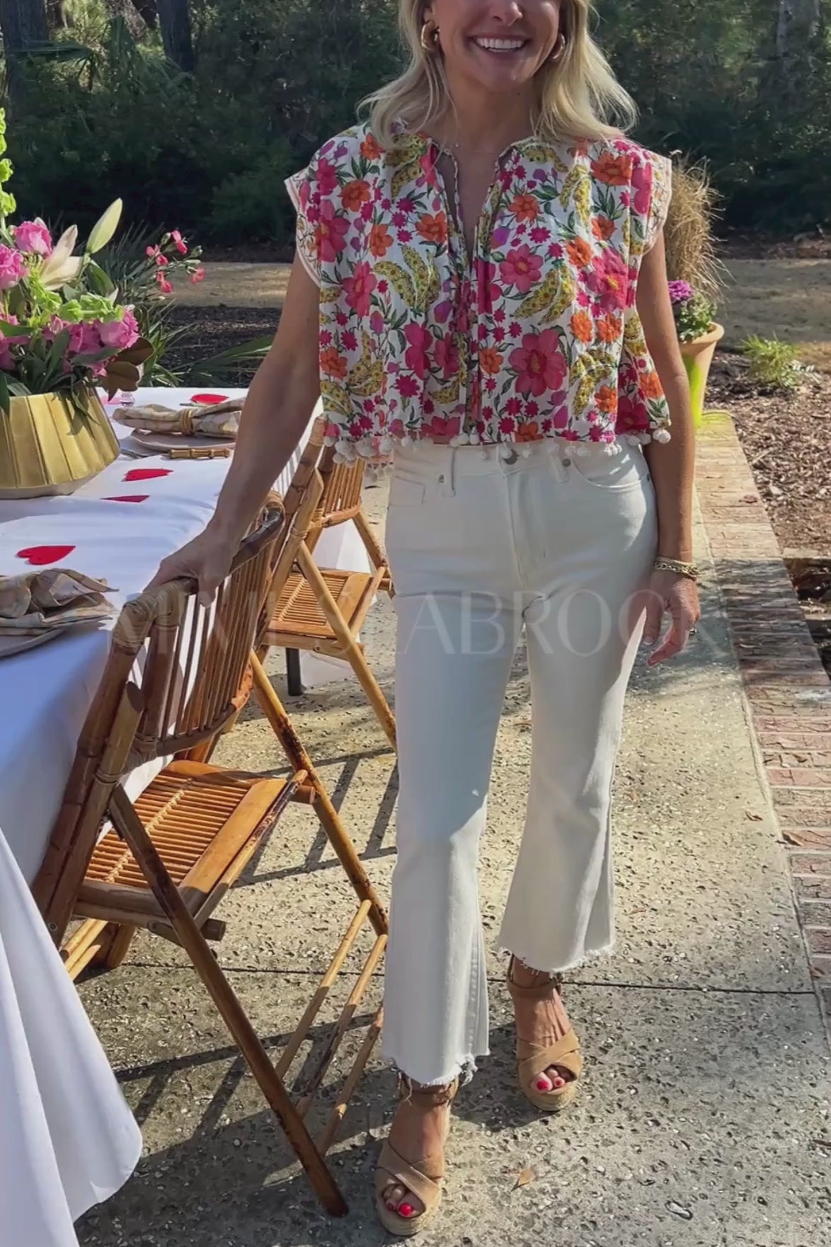 Banana Flowers Blouse by Farm Rio – Mimi Seabrook