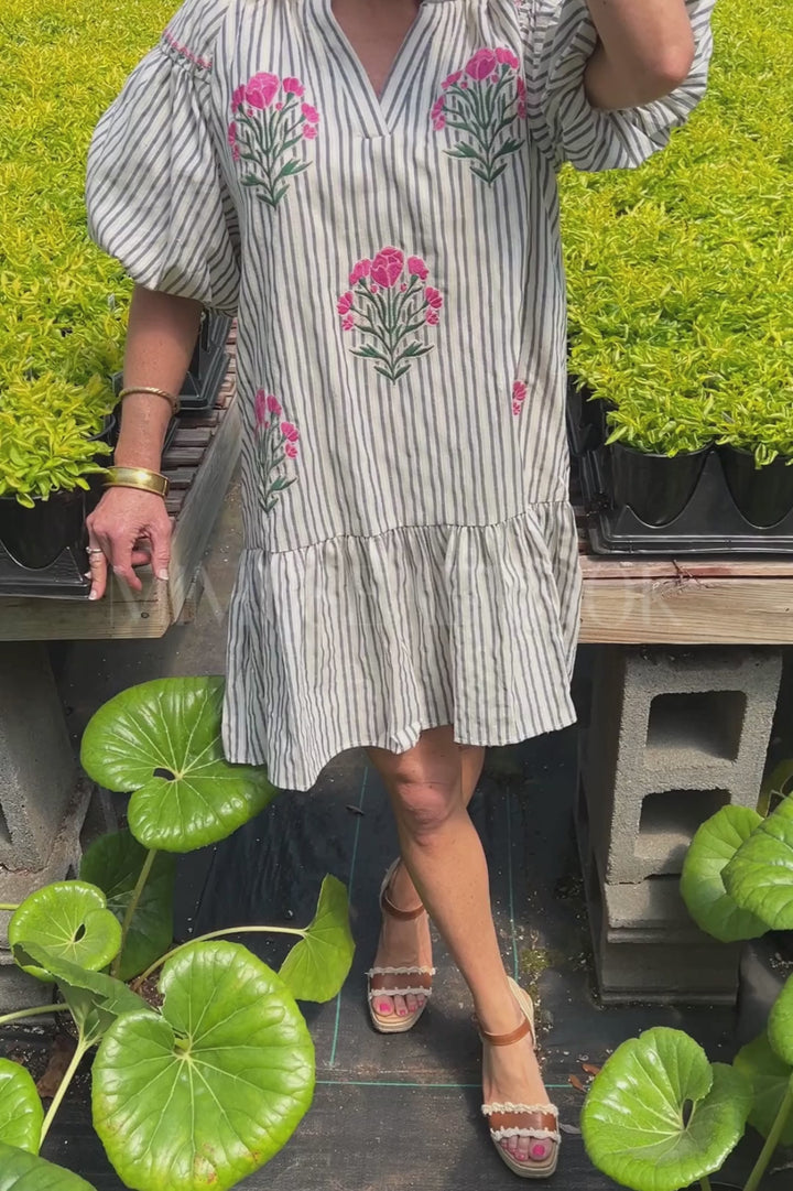 Plume dress