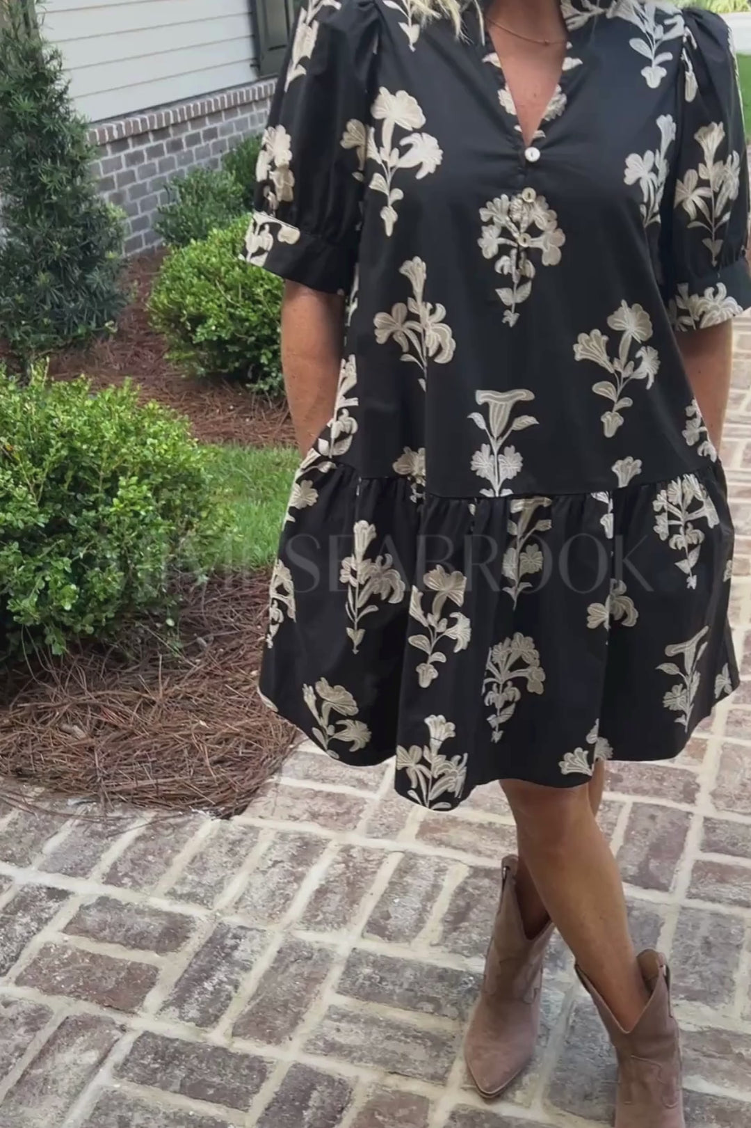 Sasha dress, black