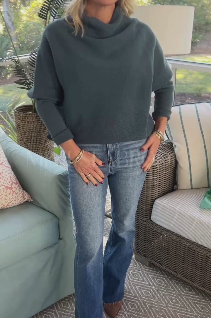 Alana sweater, lagoon