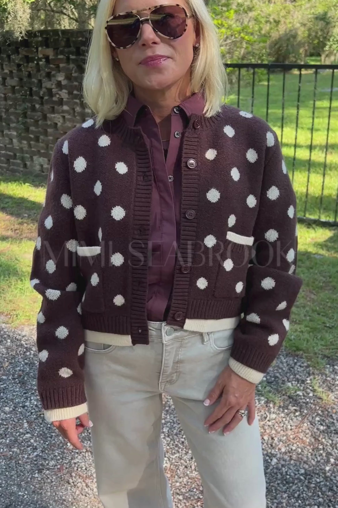 Suzy sweater, brown