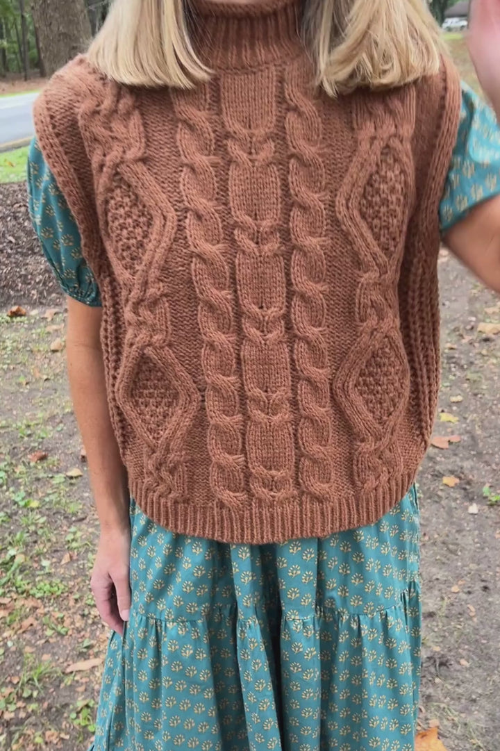 Kittle sweater, mocha