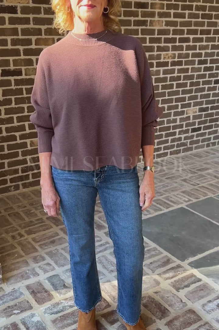 Raina sweater, espresso