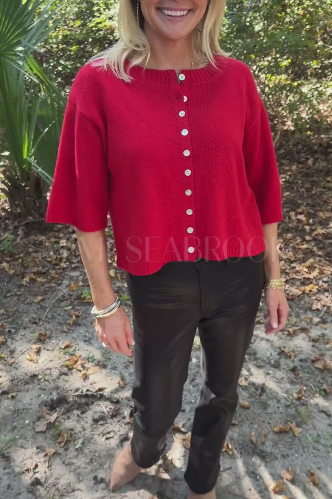 Paramount sweater, red