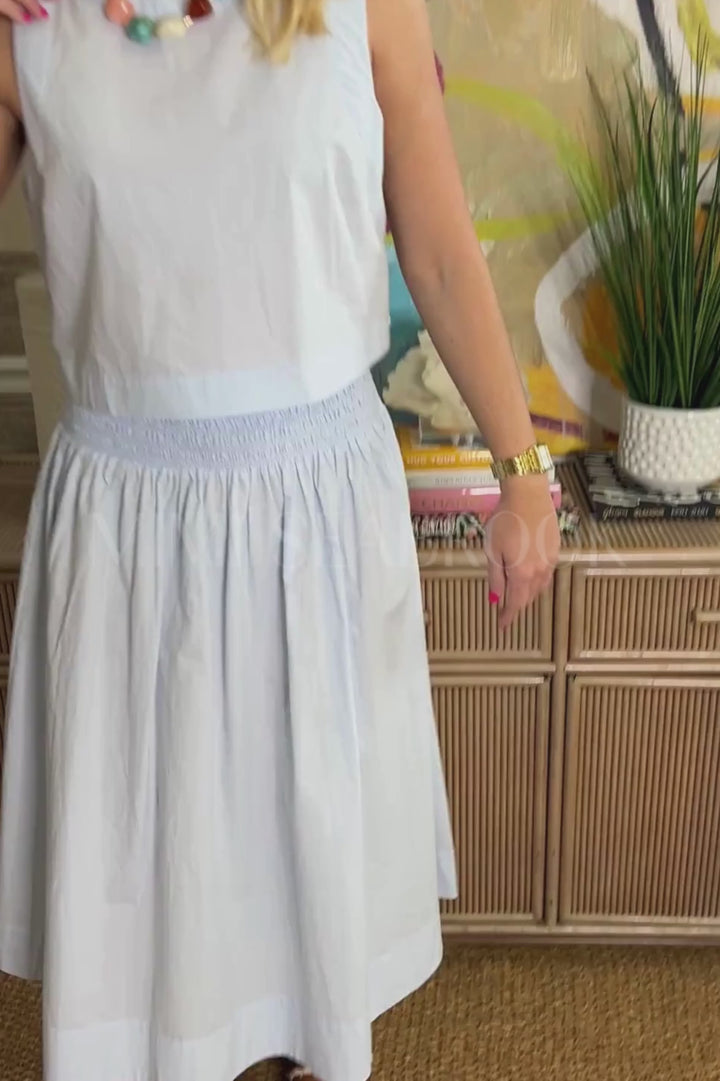 Hale skirt, baby blue
