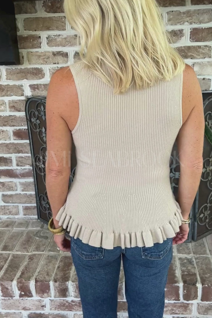 Nita sweater, taupe
