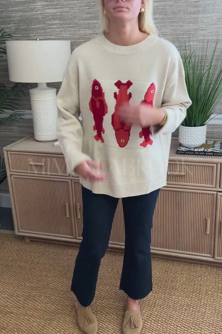 Gillson fish sweater