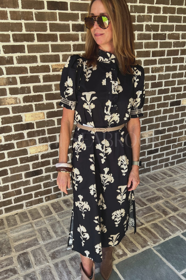 Bergner dress, black