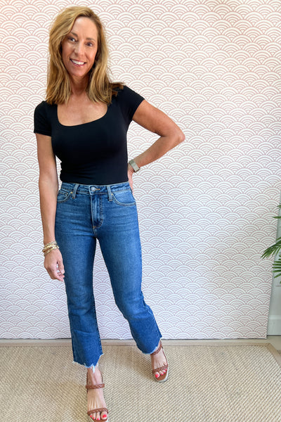 Kirkley jeans, medium denim