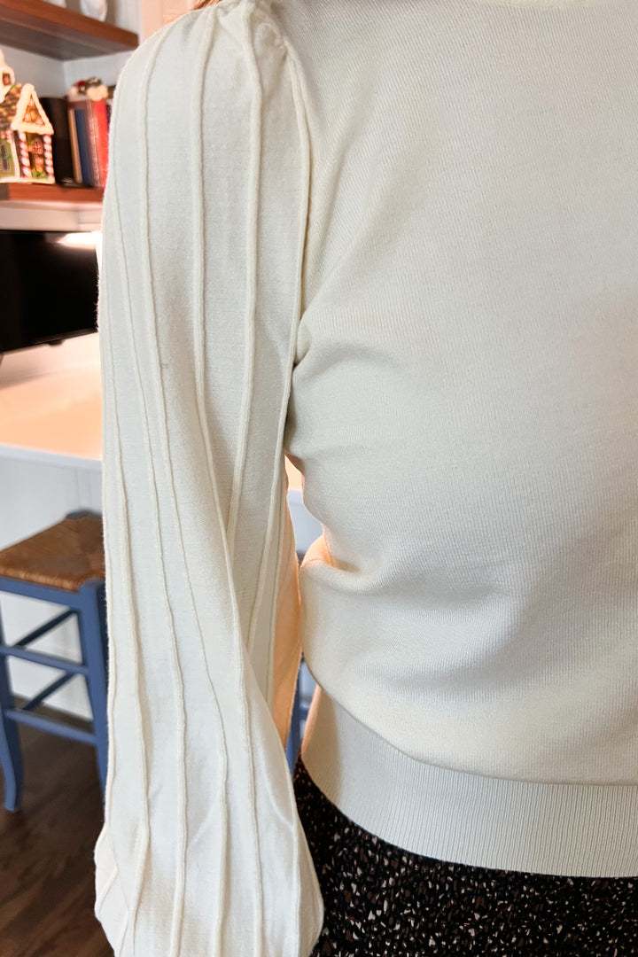 Oliver sweater, ivory
