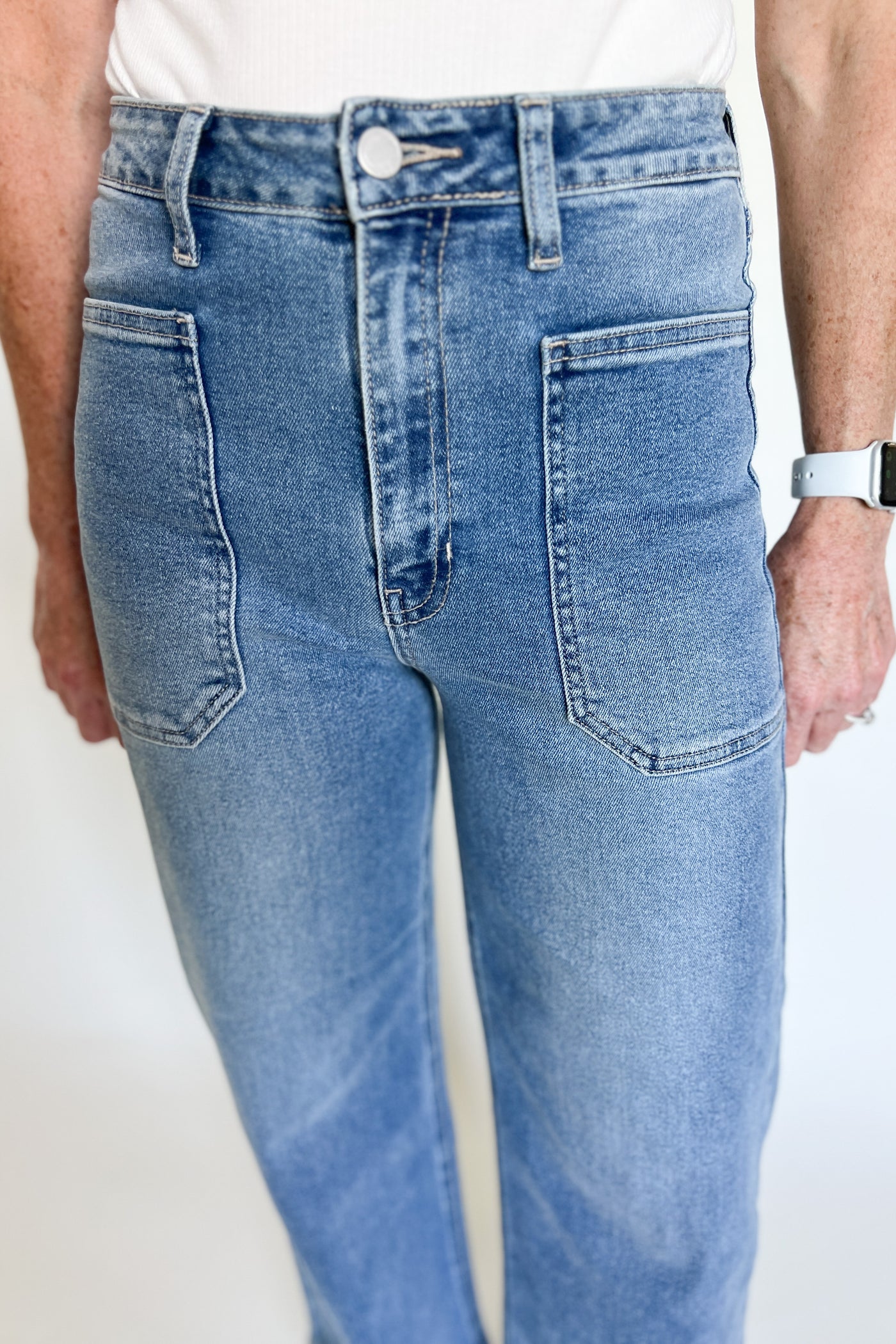 Tabatha jeans, medium denim